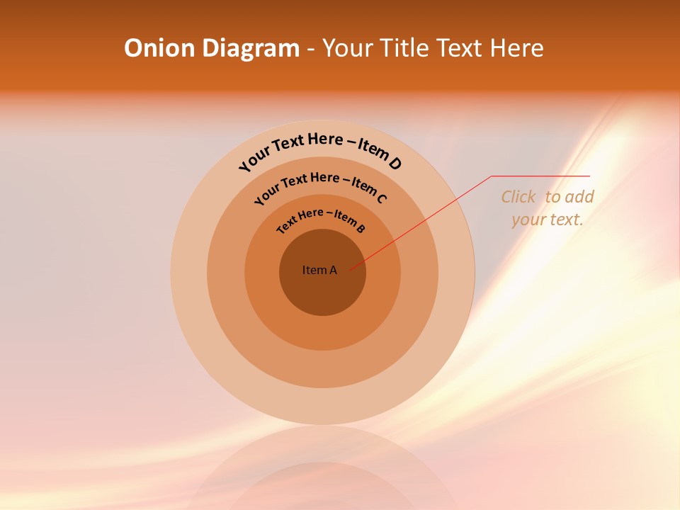Fire Abstract Composition PowerPoint Template
