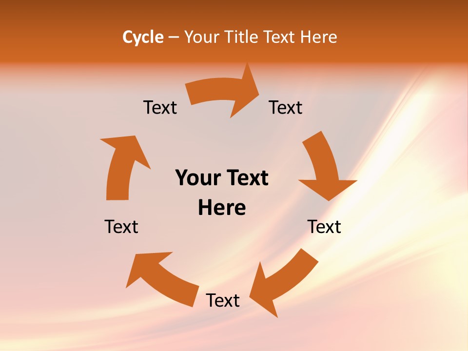 Fire Abstract Composition PowerPoint Template