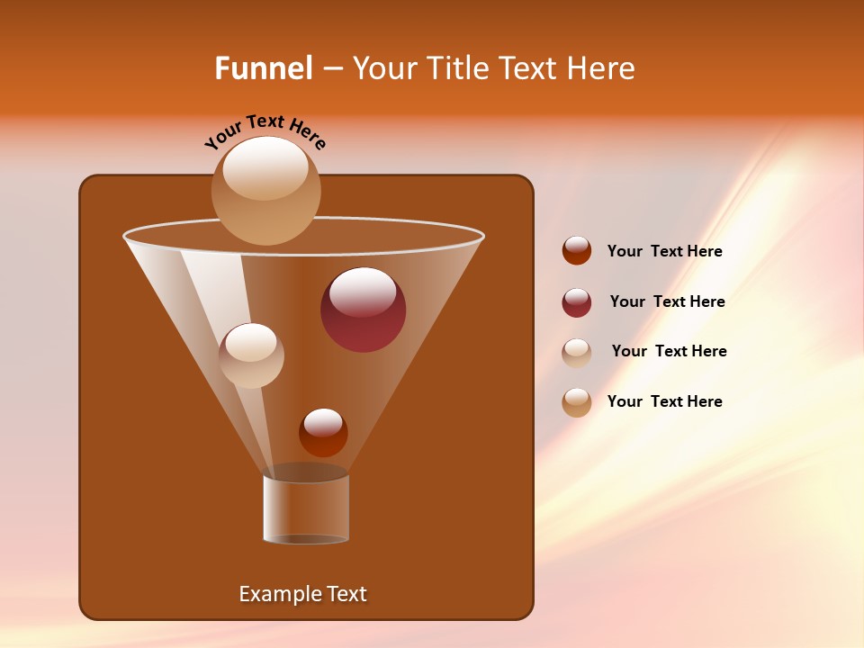 Fire Abstract Composition PowerPoint Template