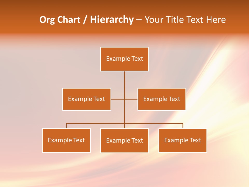 Fire Abstract Composition PowerPoint Template