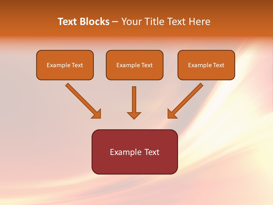 Fire Abstract Composition PowerPoint Template