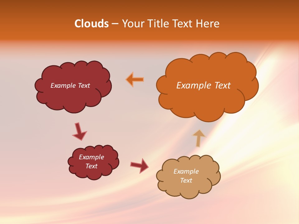 Fire Abstract Composition PowerPoint Template