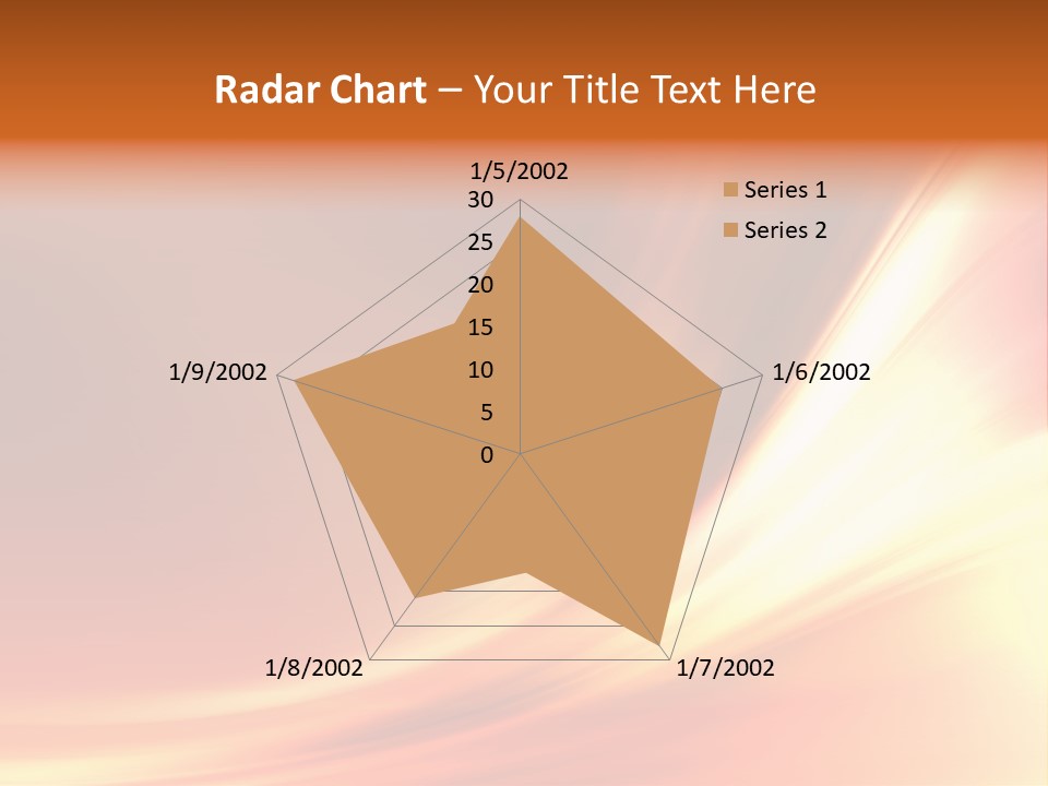 Fire Abstract Composition PowerPoint Template