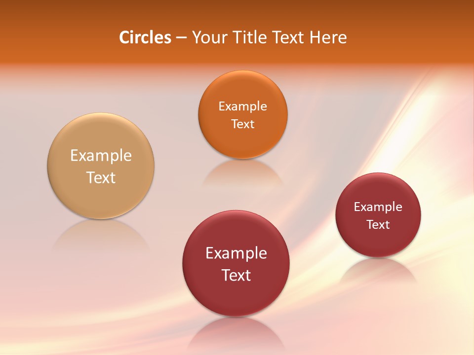 Fire Abstract Composition PowerPoint Template