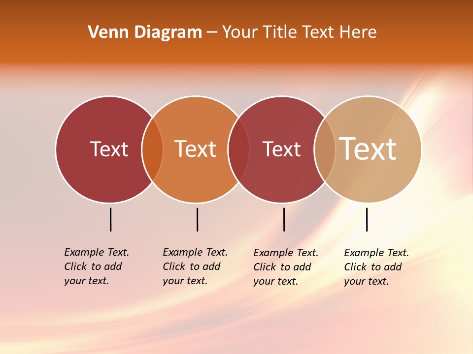 Fire Abstract Composition PowerPoint Template