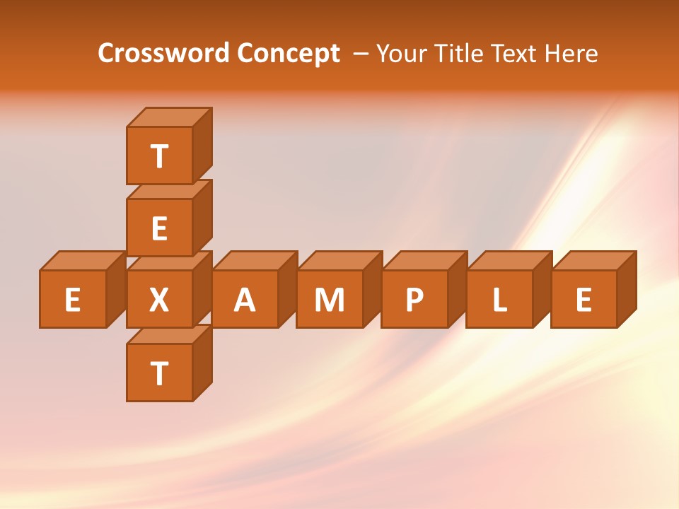 Fire Abstract Composition PowerPoint Template