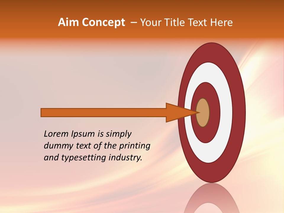 Fire Abstract Composition PowerPoint Template