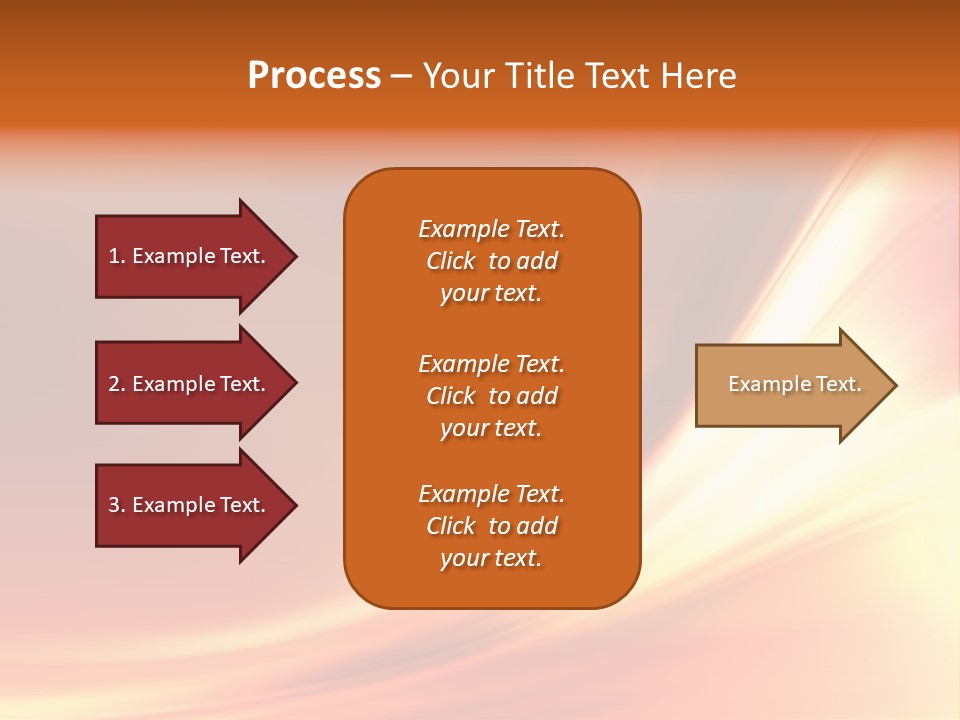 Fire Abstract Composition PowerPoint Template