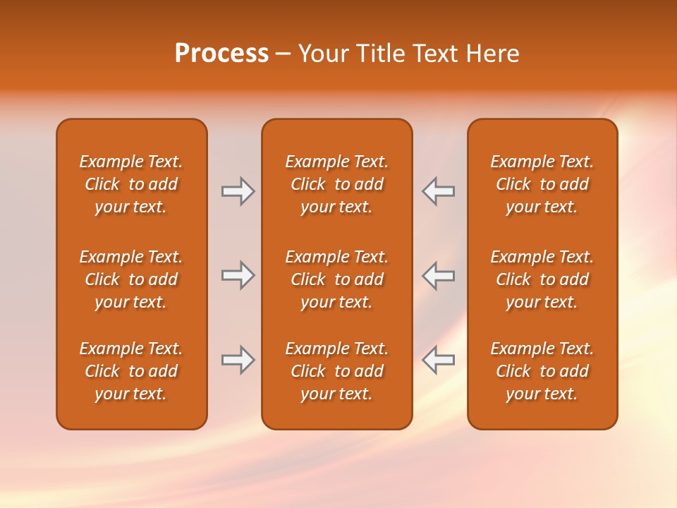 Fire Abstract Composition PowerPoint Template