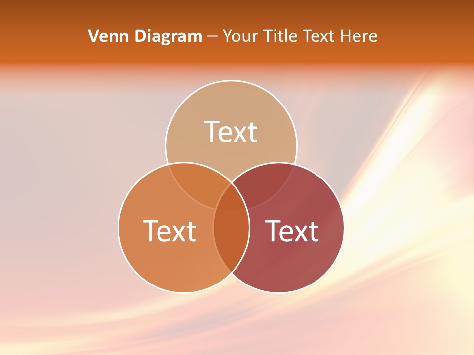 Fire Abstract Composition PowerPoint Template