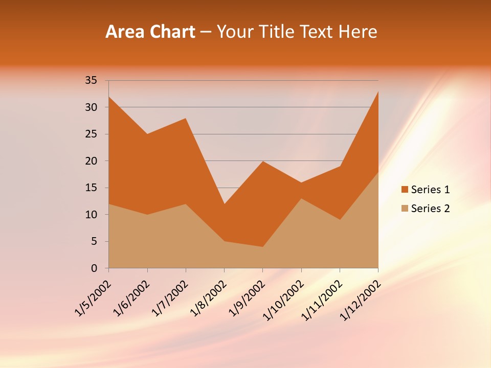 Fire Abstract Composition PowerPoint Template