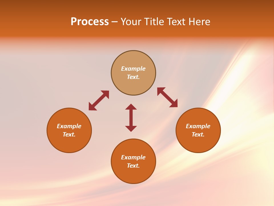 Fire Abstract Composition PowerPoint Template