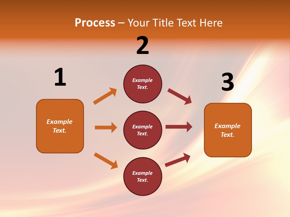 Fire Abstract Composition PowerPoint Template