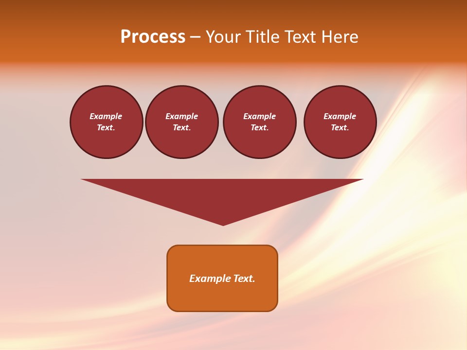 Fire Abstract Composition PowerPoint Template