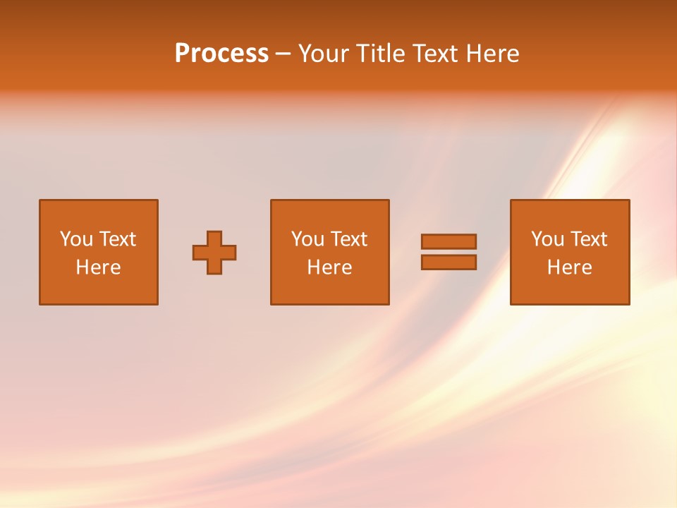Fire Abstract Composition PowerPoint Template
