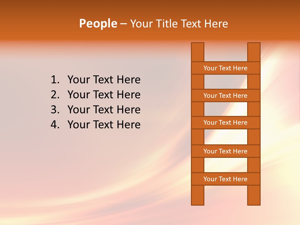 Fire Abstract Composition PowerPoint Template