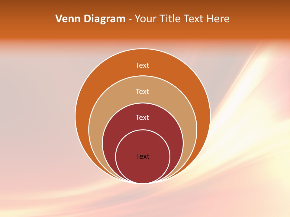 Fire Abstract Composition PowerPoint Template