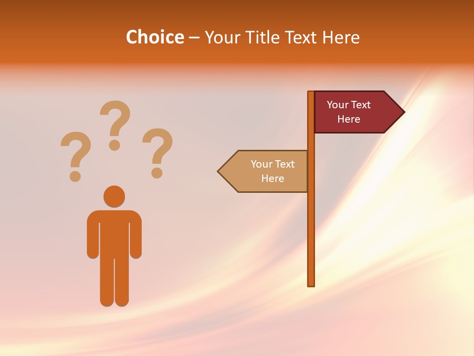 Fire Abstract Composition PowerPoint Template