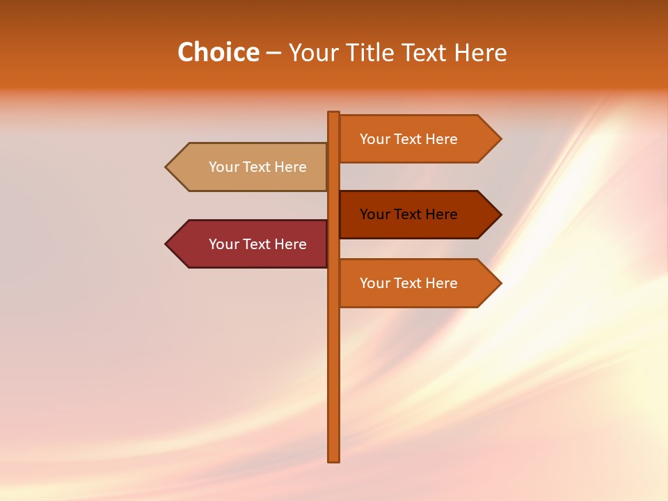 Fire Abstract Composition PowerPoint Template