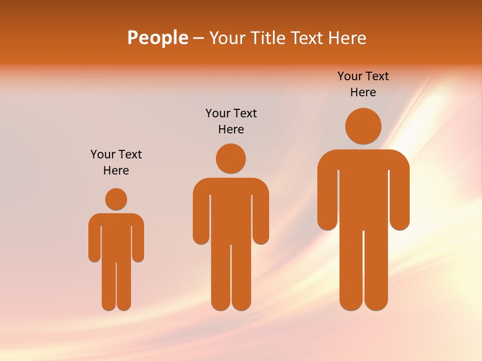 Fire Abstract Composition PowerPoint Template