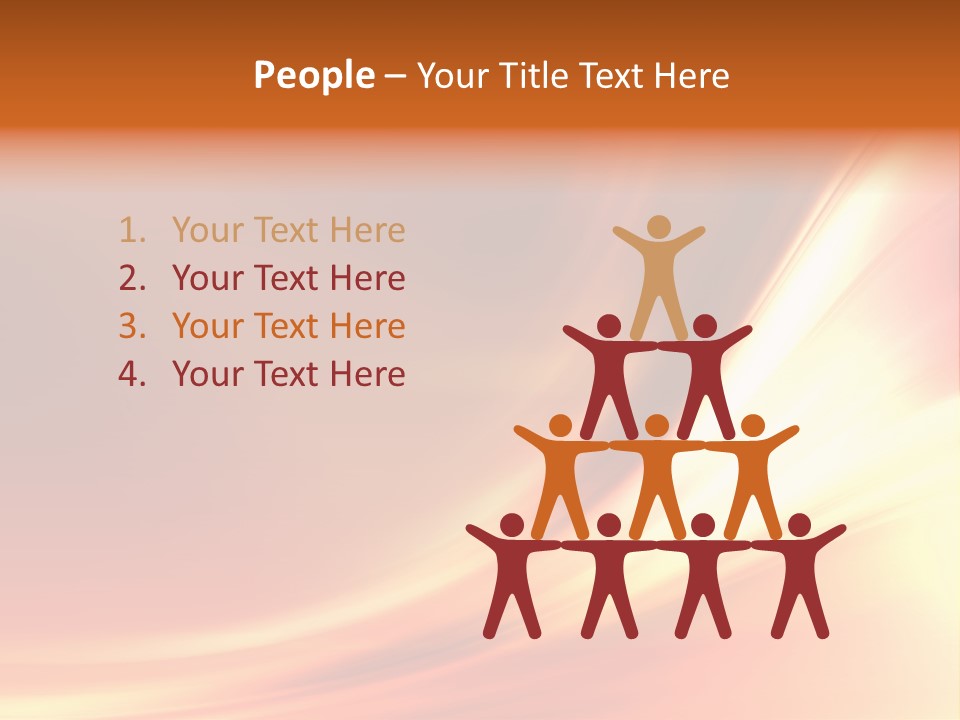 Fire Abstract Composition PowerPoint Template