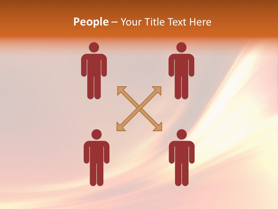 Fire Abstract Composition PowerPoint Template