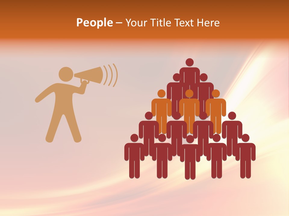 Fire Abstract Composition PowerPoint Template