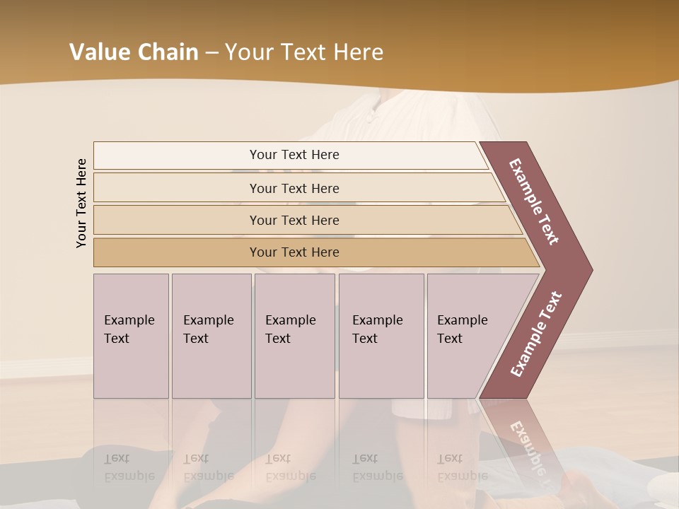 Therapist Stretching Client's Neck In Massage Thai PowerPoint Template