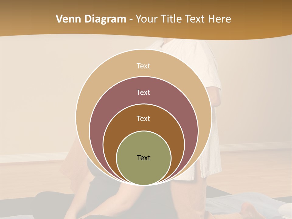 Therapist Stretching Client's Neck In Massage Thai PowerPoint Template