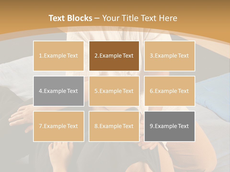 Man Therapist Stretching Female Client In Massage PowerPoint Template