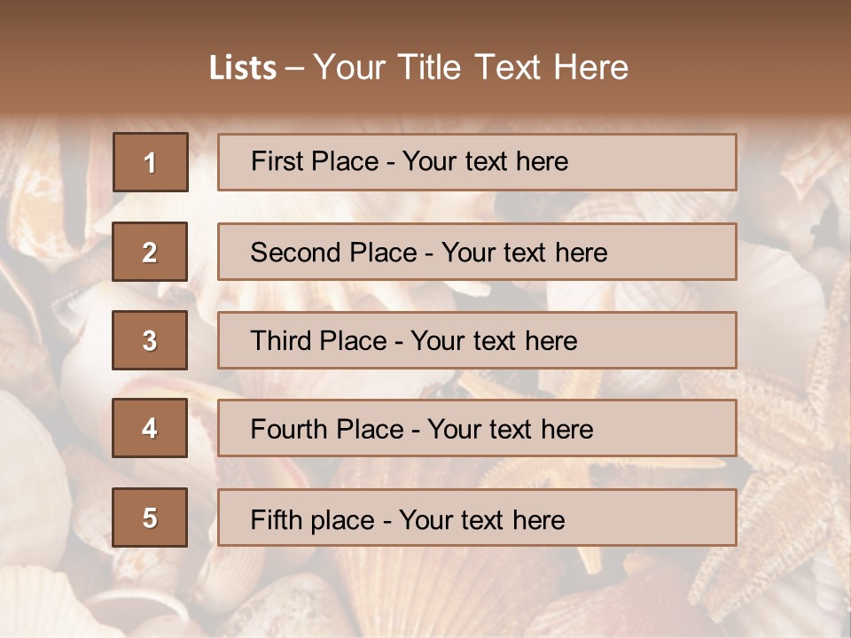 Shells PowerPoint Template