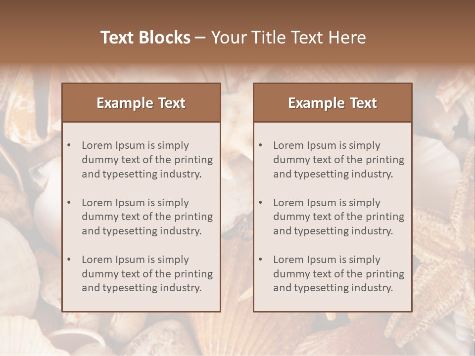 Shells PowerPoint Template