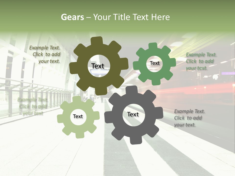 Railway PowerPoint Template