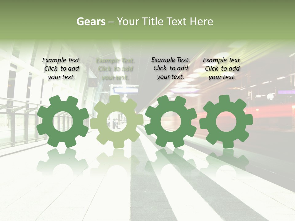 Railway PowerPoint Template