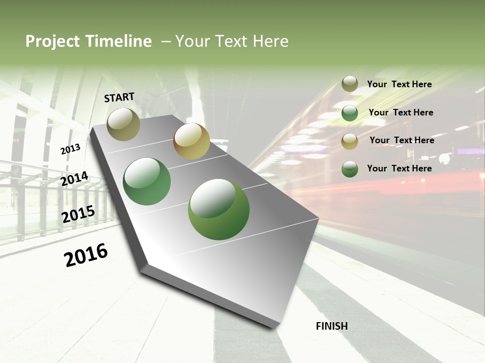 Railway PowerPoint Template