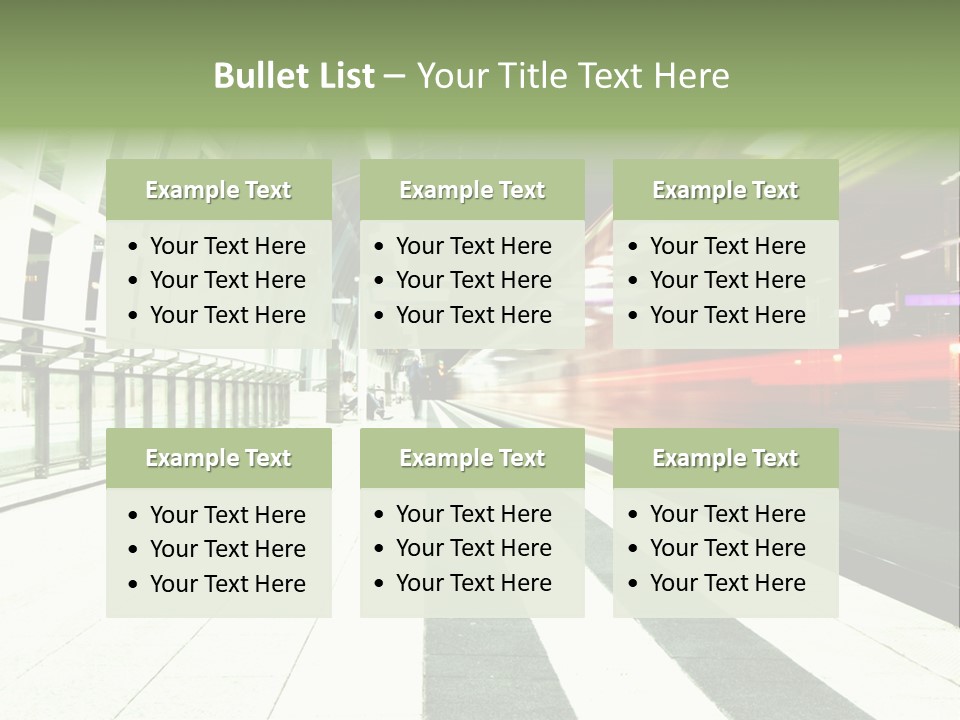 Railway PowerPoint Template