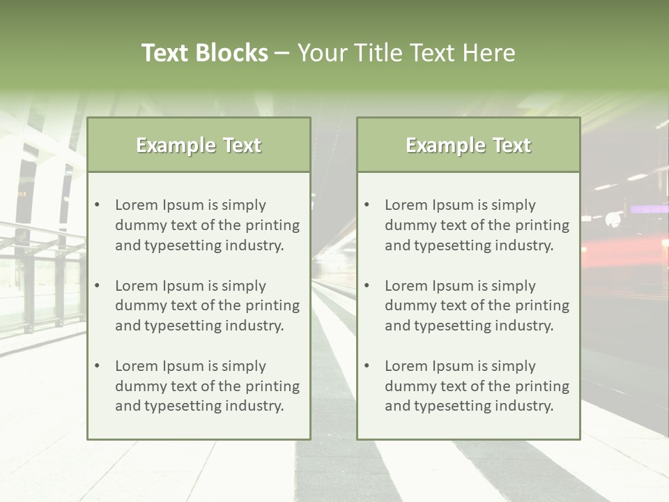 Railway PowerPoint Template