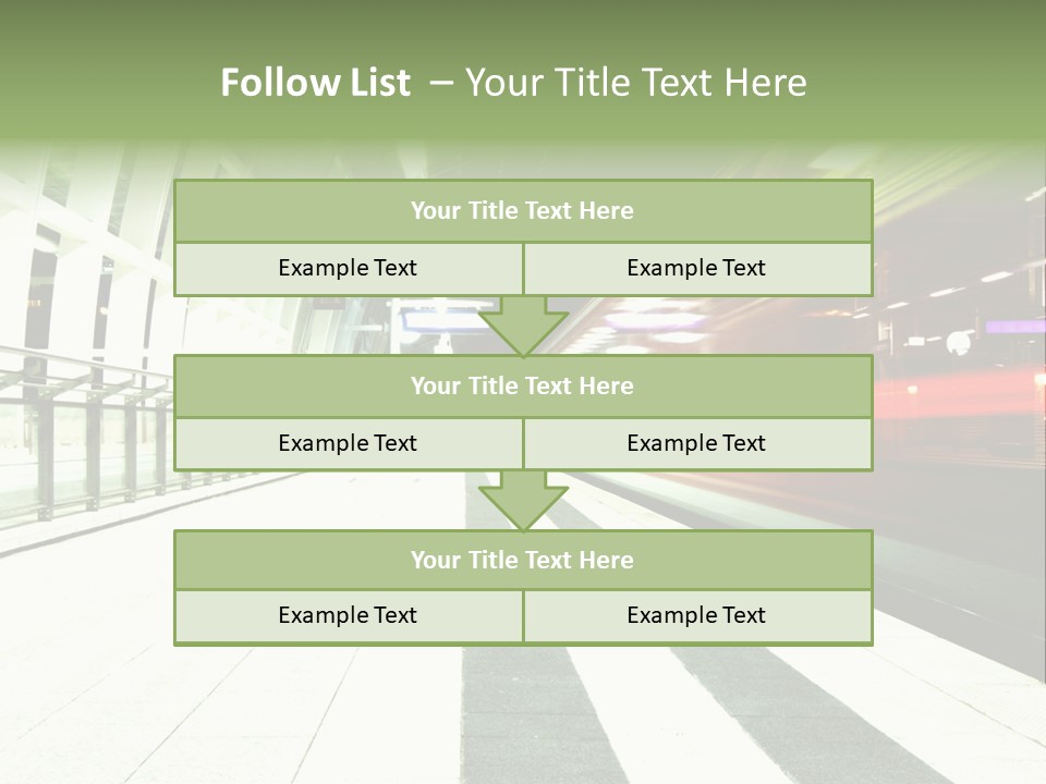 Railway PowerPoint Template