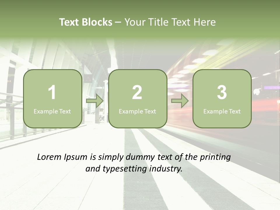 Railway PowerPoint Template
