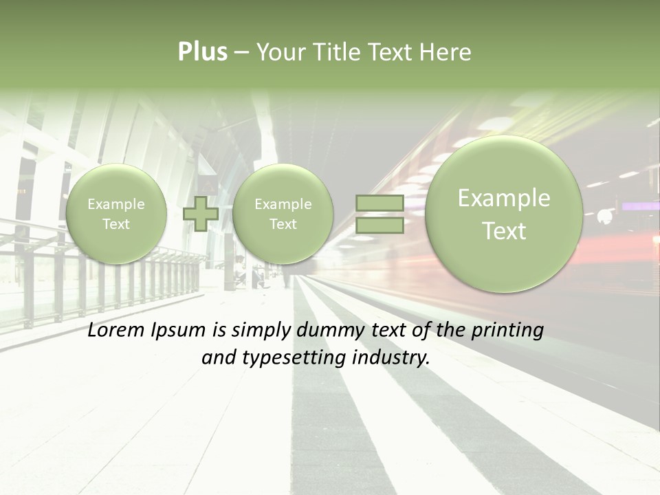 Railway PowerPoint Template