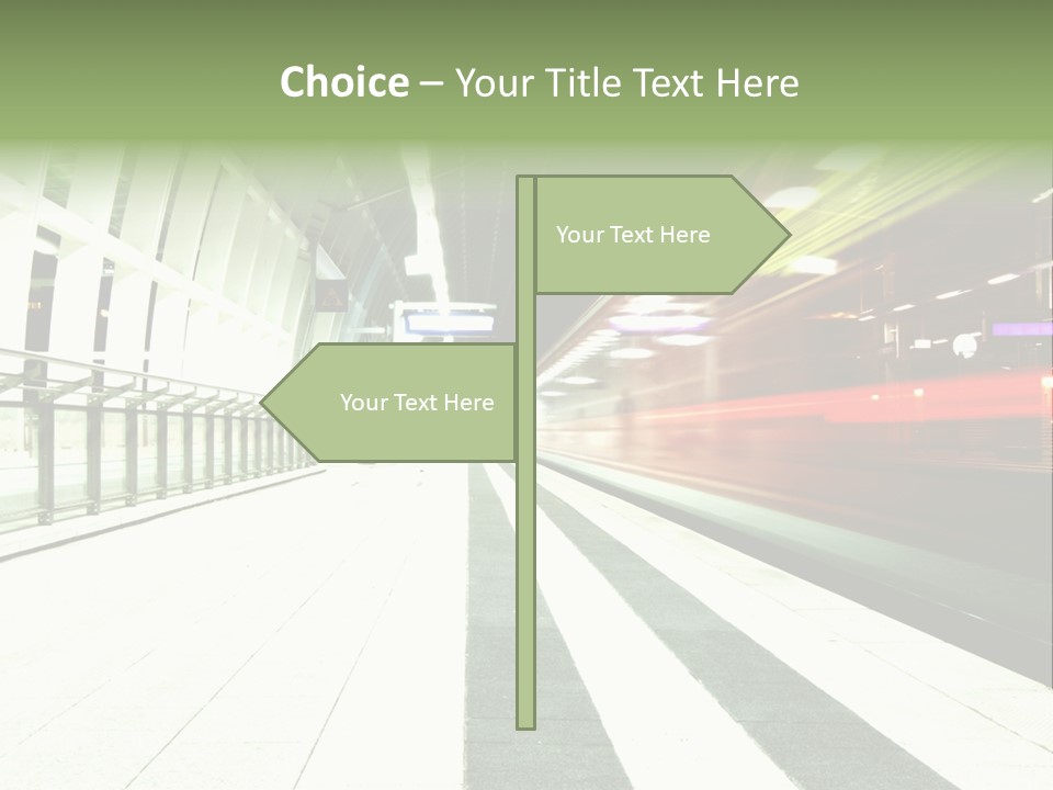 Railway PowerPoint Template