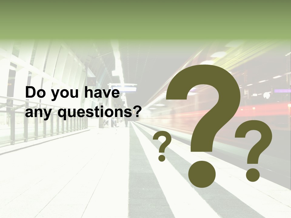 Railway PowerPoint Template