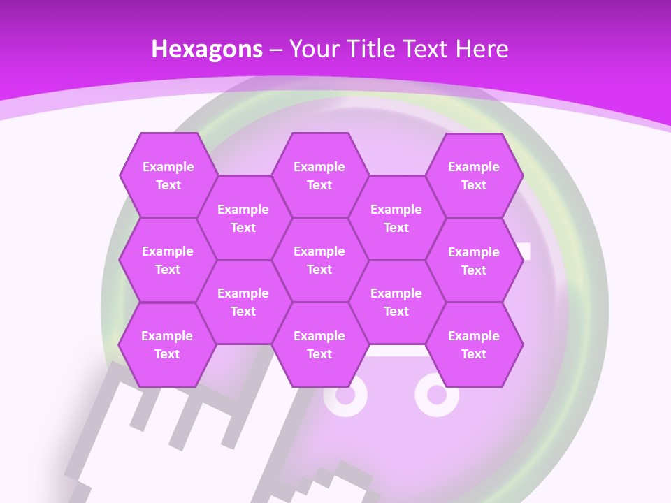 A Hand Pushing A Button With A Shopping Cart On It PowerPoint Template