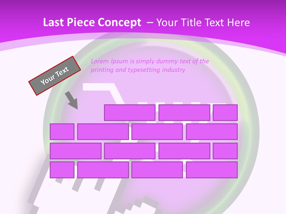 A Hand Pushing A Button With A Shopping Cart On It PowerPoint Template