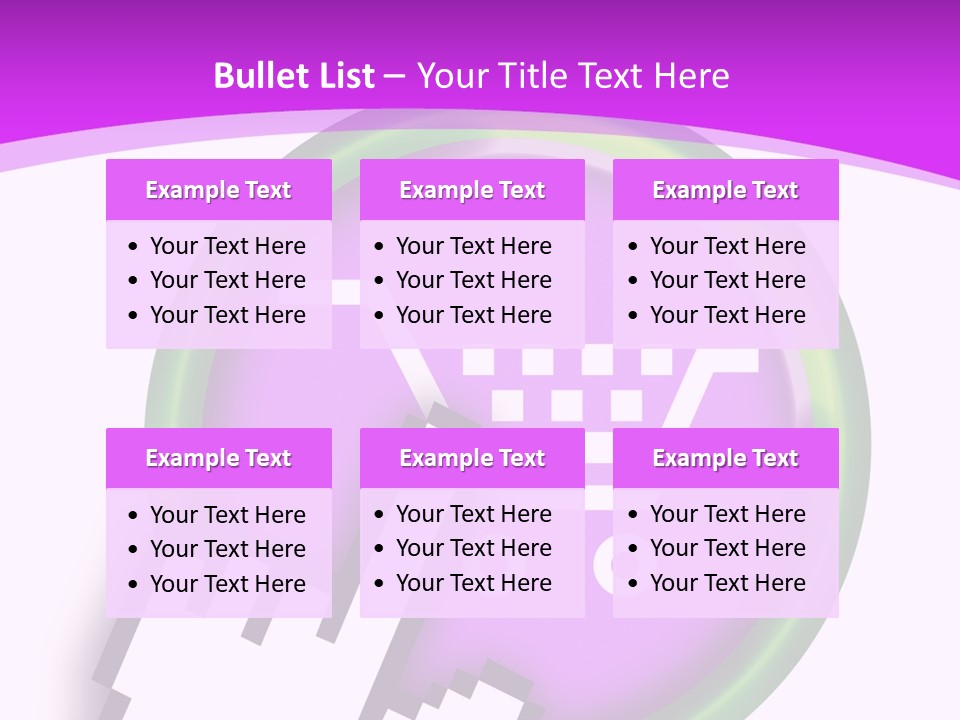 A Hand Pushing A Button With A Shopping Cart On It PowerPoint Template