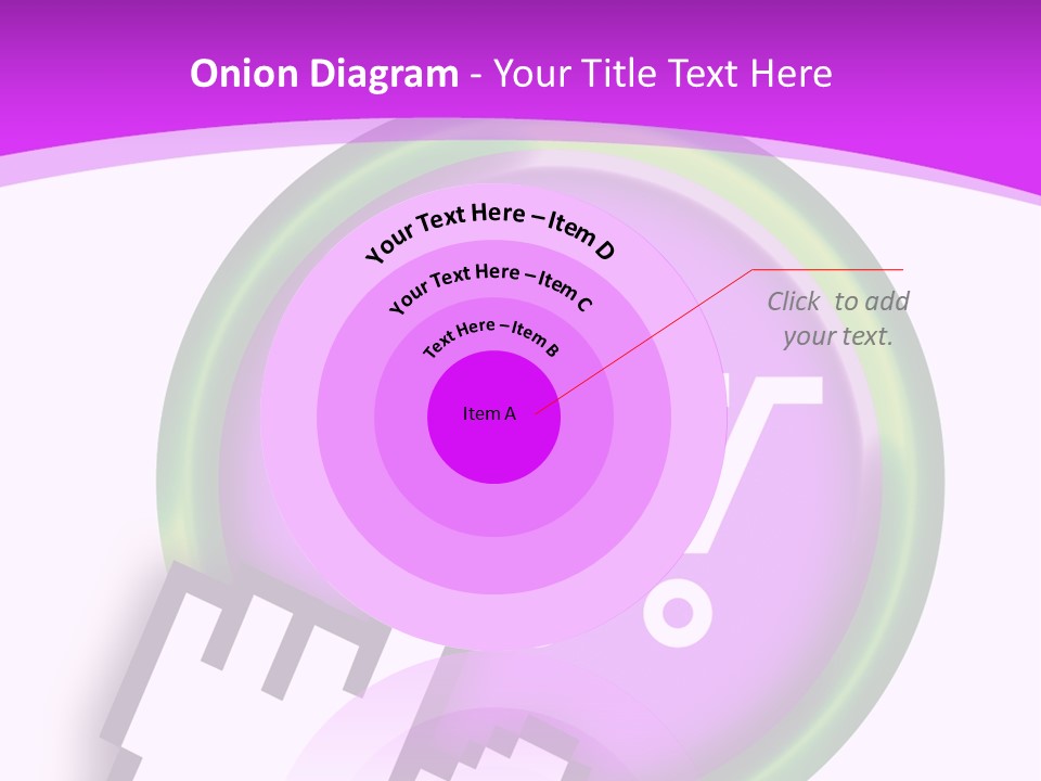 A Hand Pushing A Button With A Shopping Cart On It PowerPoint Template