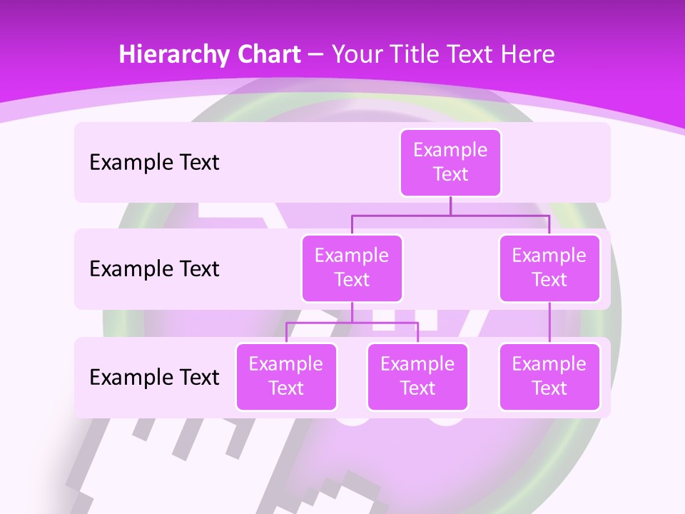 A Hand Pushing A Button With A Shopping Cart On It PowerPoint Template
