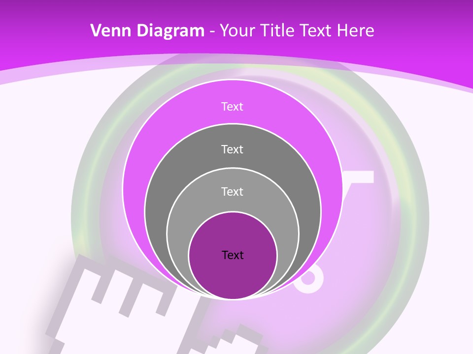 A Hand Pushing A Button With A Shopping Cart On It PowerPoint Template