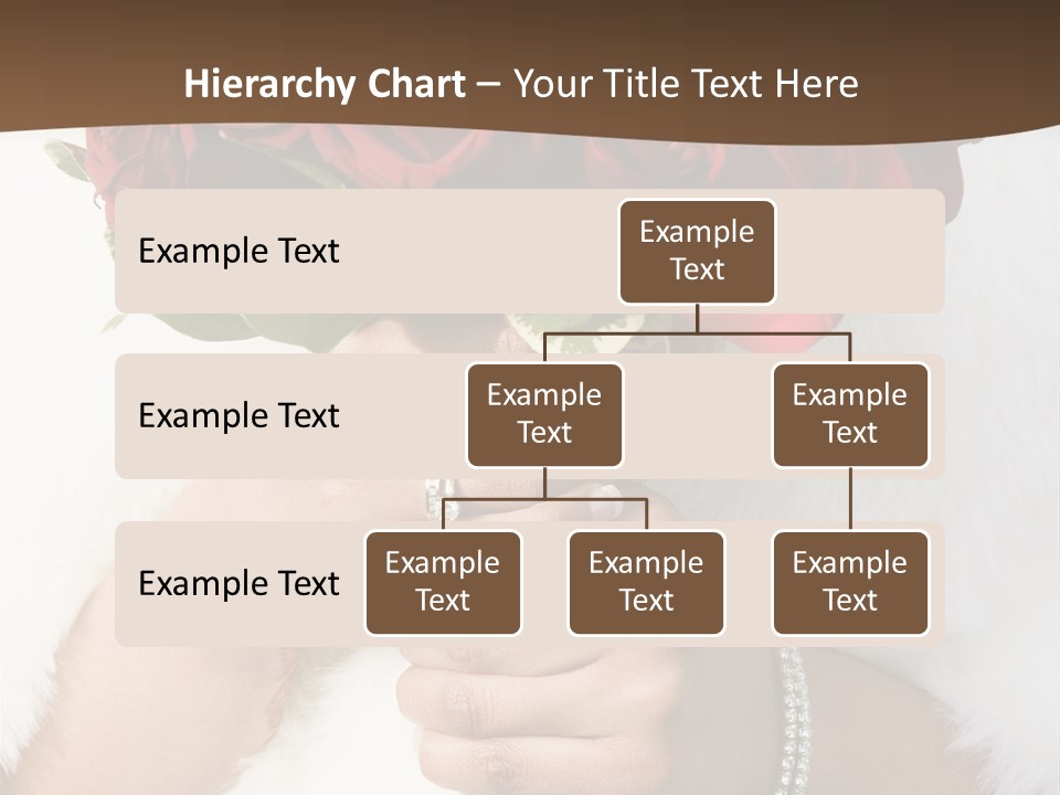 Winter Bride In Beautirul Fur Shawl Holding Bouquet Of Red Roses PowerPoint Template