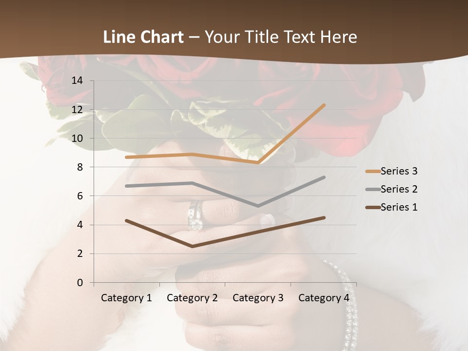 Winter Bride In Beautirul Fur Shawl Holding Bouquet Of Red Roses PowerPoint Template